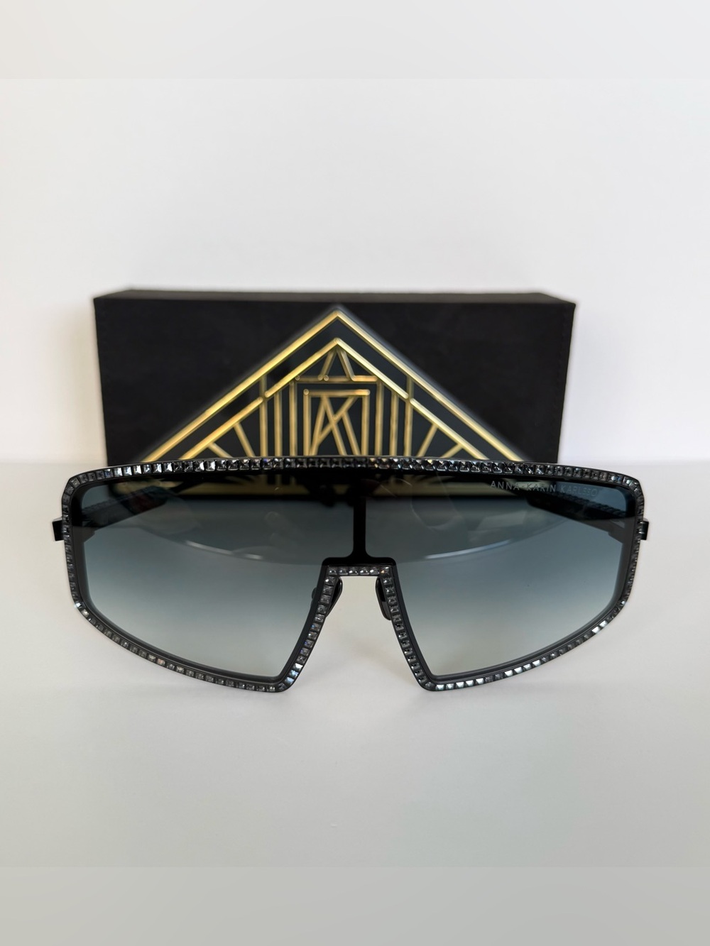 NEW!!! Anna Karin-Karlsson mask sunglasses Limited Edition 38/75 Retail 2500$